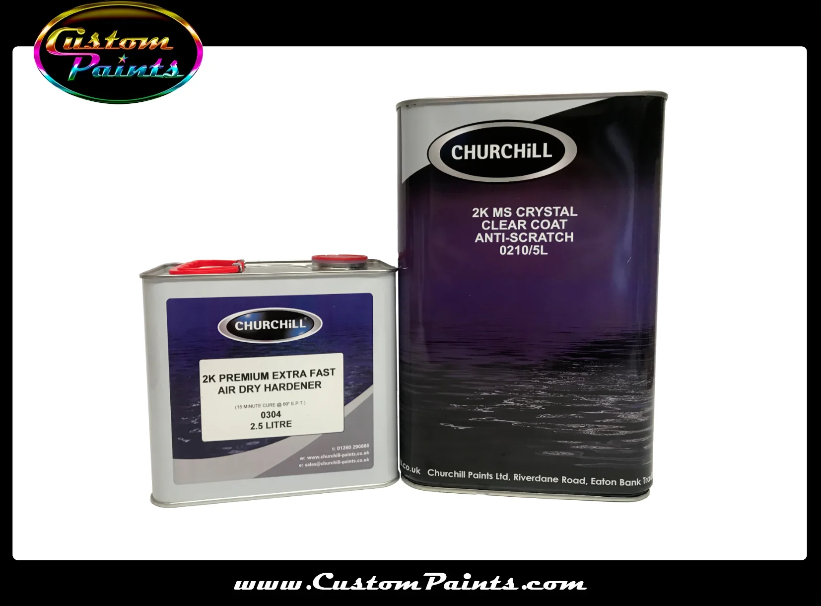 Clearcoat: 2K MS Crystal Clear Coat Antiscratch Kit
