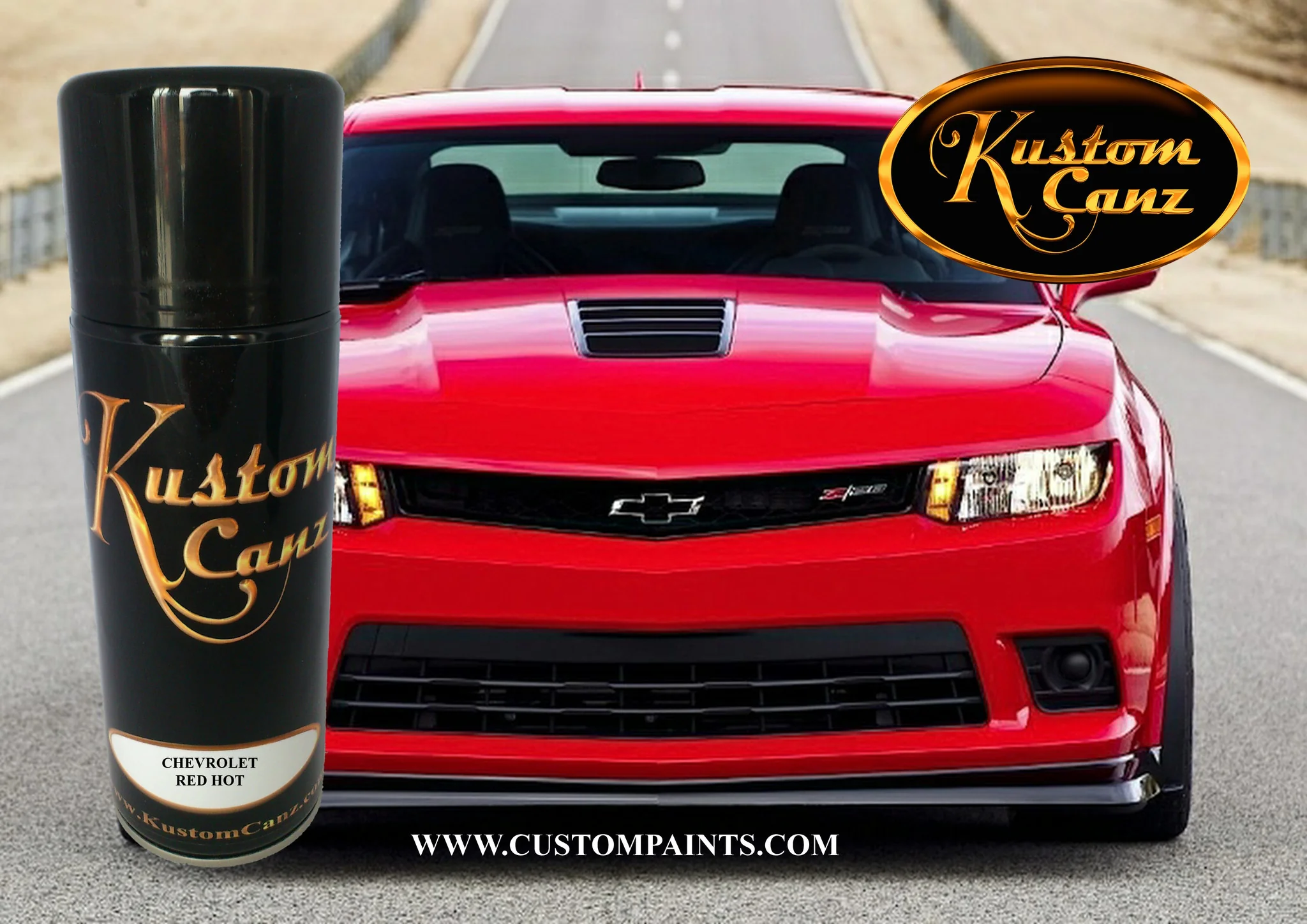Chevrolet Aerosol Can Colours