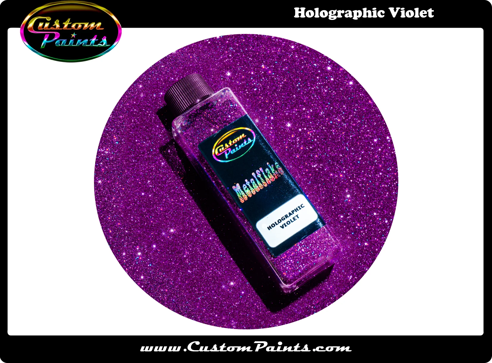 Holographic Flake - Violet