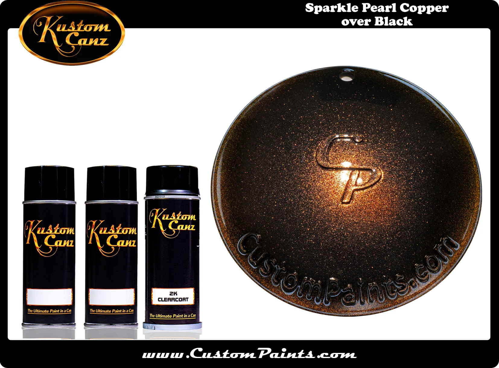Kustom Canz Sparkle Pearl Kit - Image 3