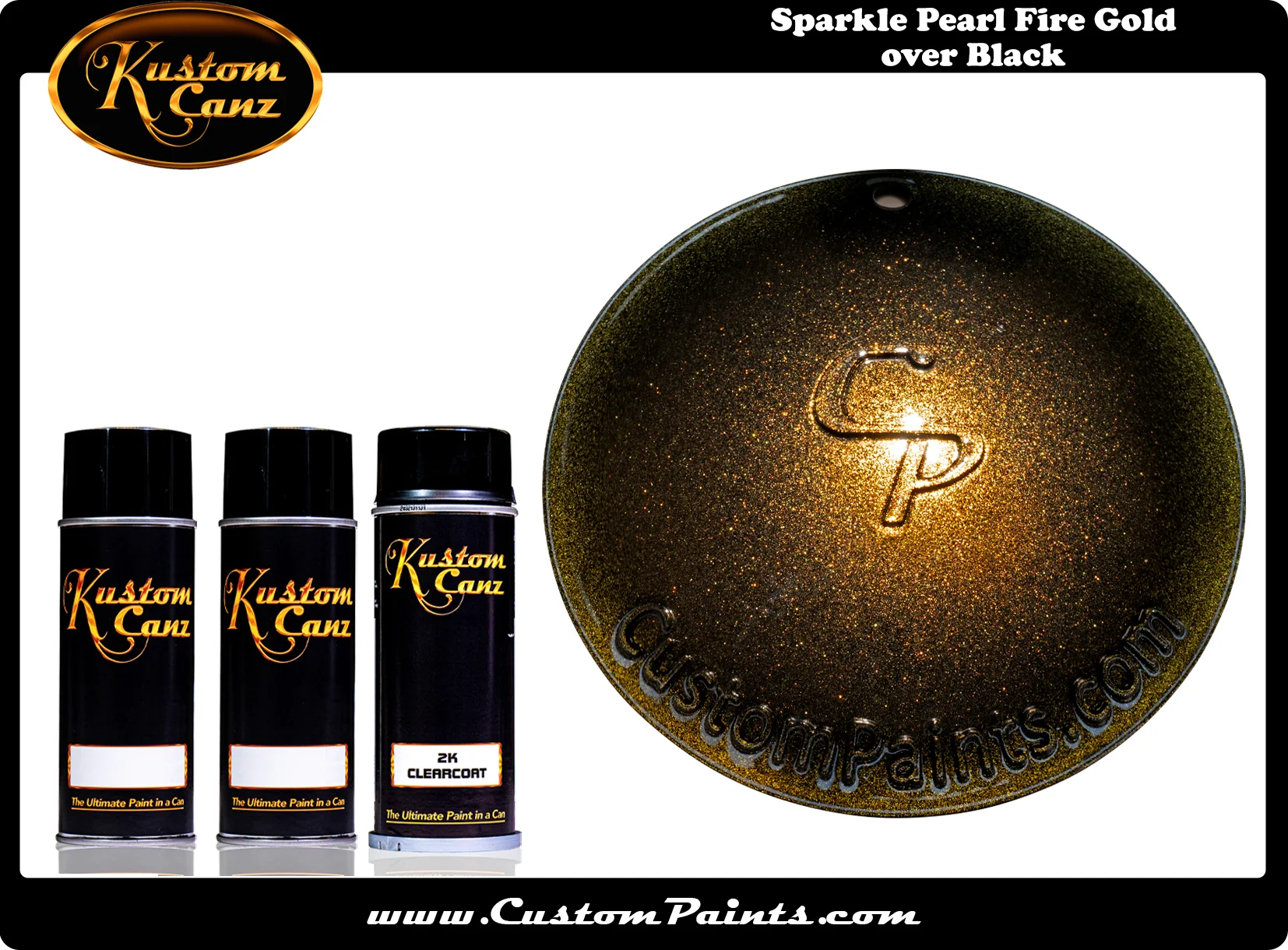 Kustom Canz Sparkle Pearl Kit - Image 4