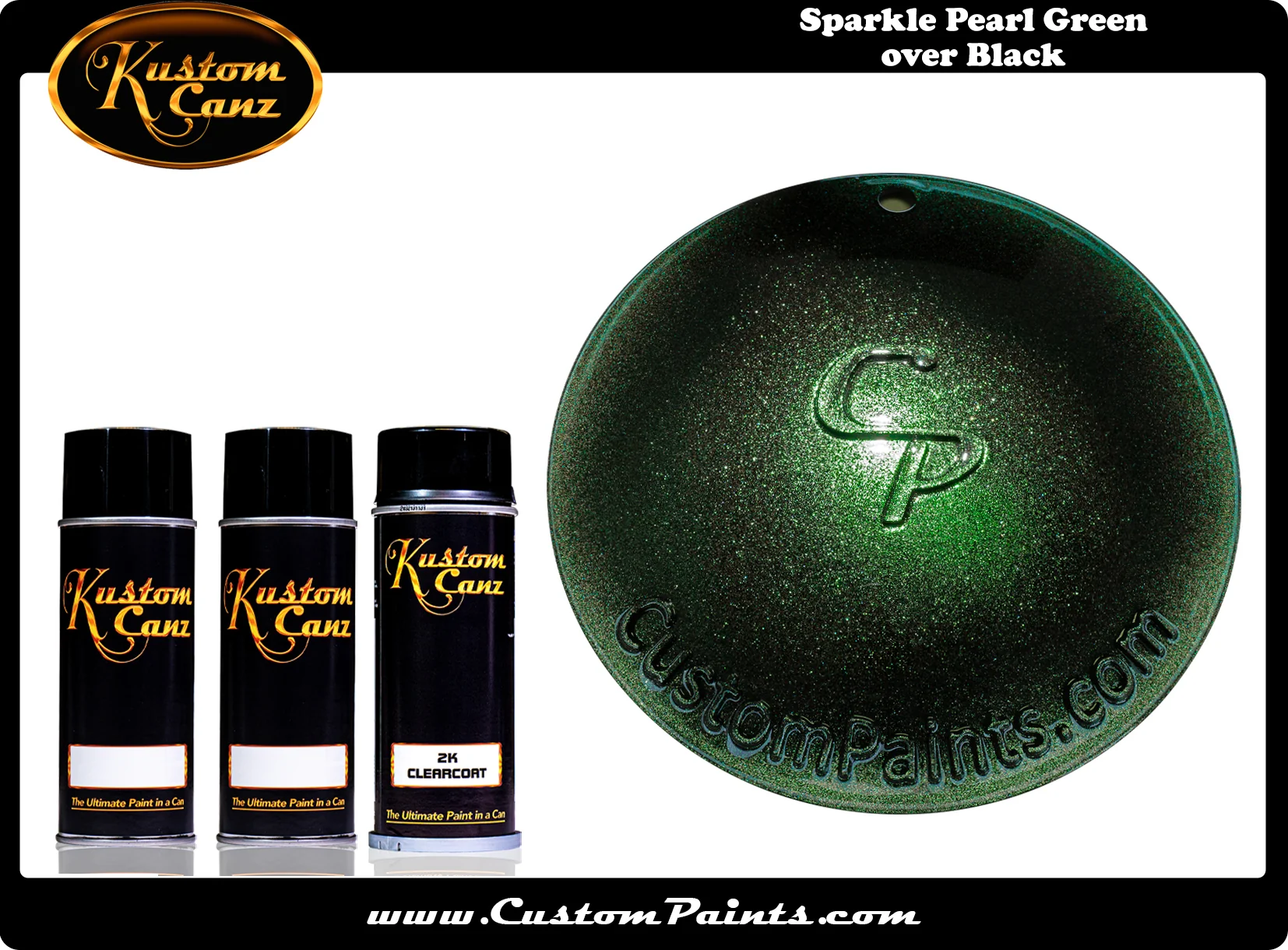 Kustom Canz Sparkle Pearl Kit - Image 6
