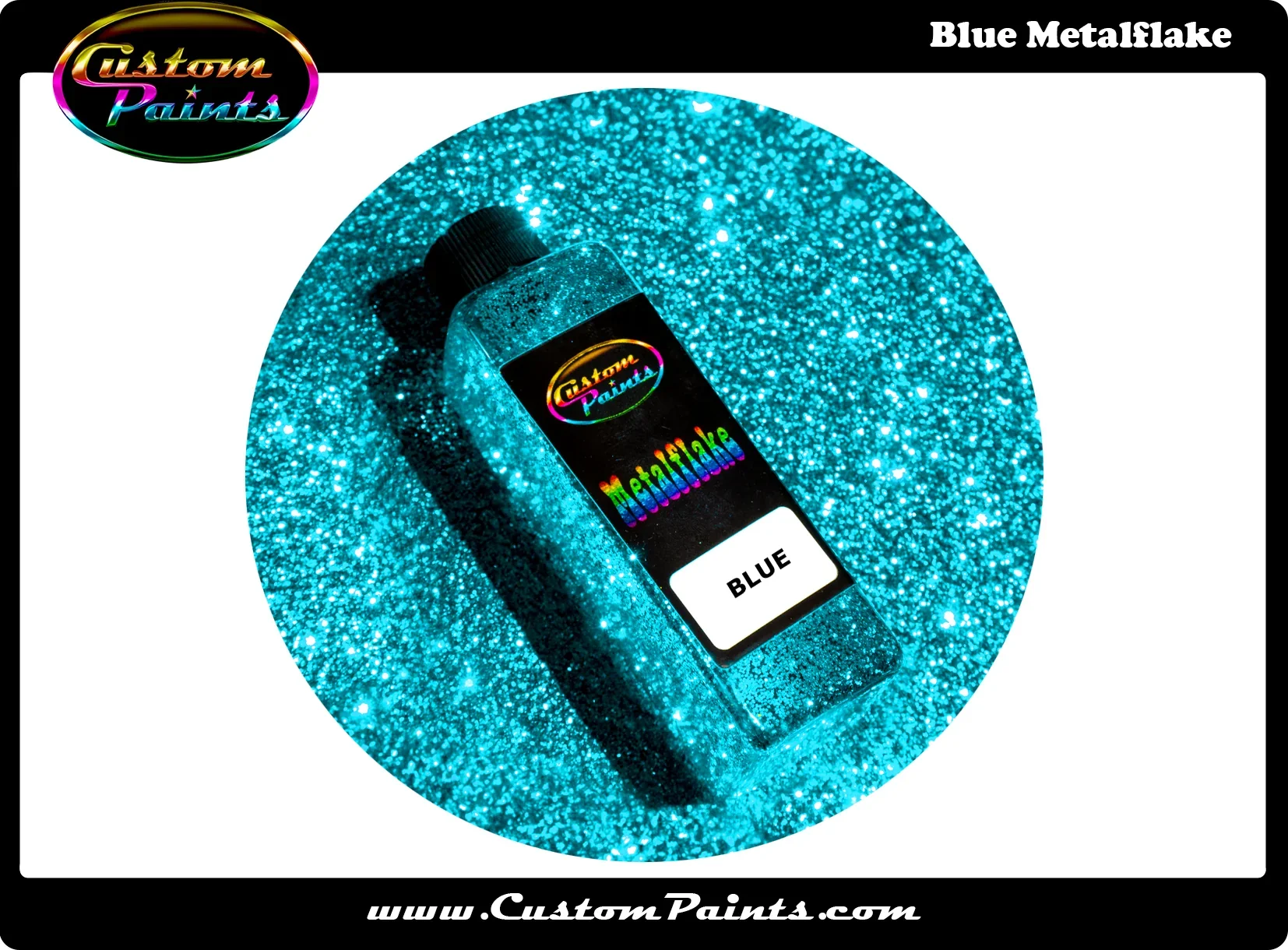 Metal Flake - Blue