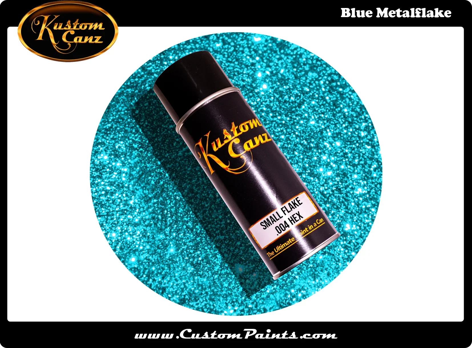 Metal Flake - Blue - Image 3