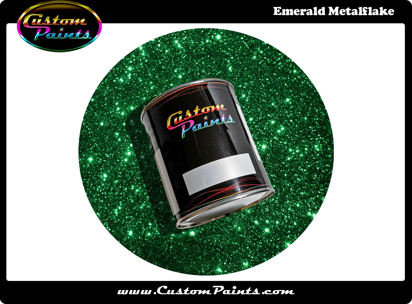 Metal Flake - Emerald - Image 2
