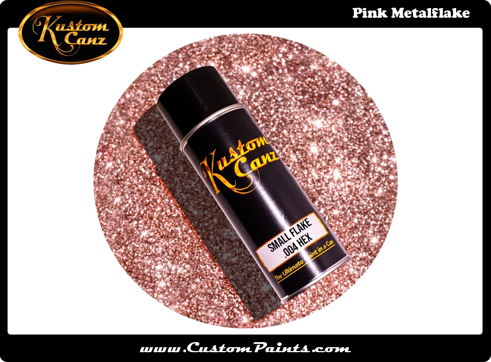 Metal Flake - Pink - Image 3